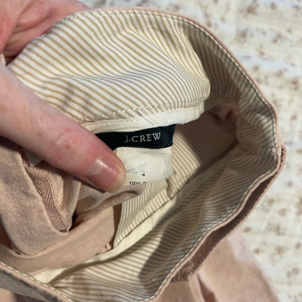 J. Crew Light Pink A-Line Skirt - Picture 2 of 6